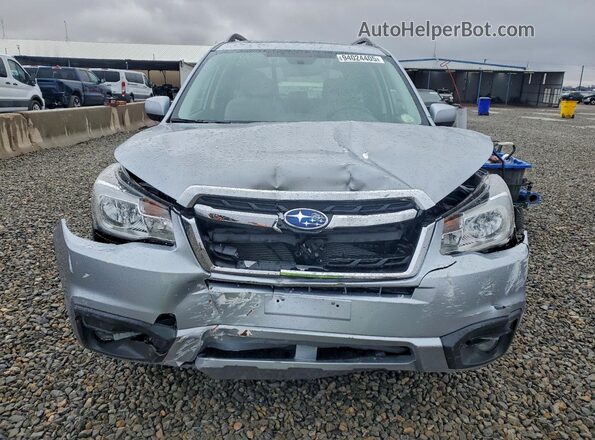 JF2SJAGC5HH456912 2017 SUBARU FORESTER 2.5 Silver წინა ხედი