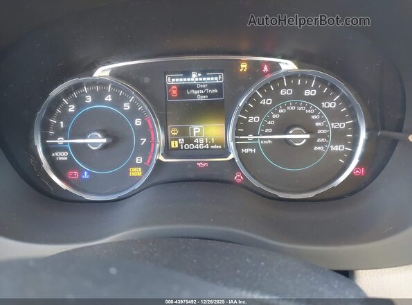 JF2SJAJC9HH509510 2017 SUBARU FORESTER 2.5 Серебряный Вид задних сидений