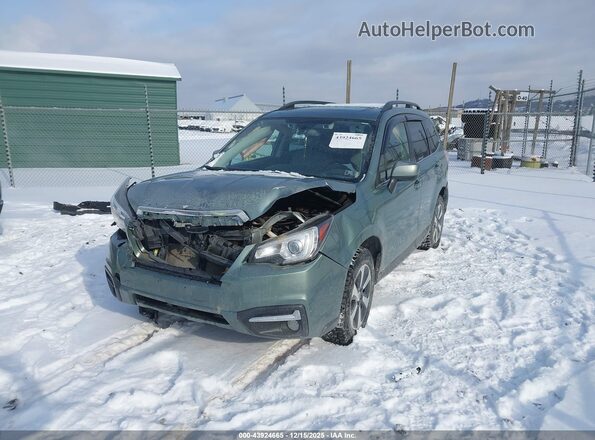 JF2SJARC0JH446338 2018 SUBARU FORESTER 2.5 Зеленый 