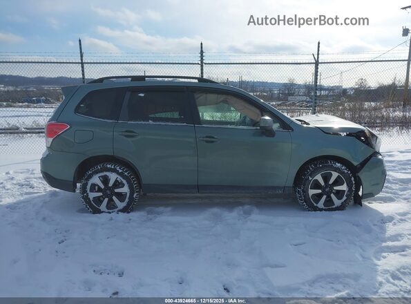 JF2SJARC0JH446338 2018 SUBARU FORESTER 2.5 Зеленый 