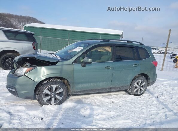 JF2SJARC0JH446338 2018 SUBARU FORESTER 2.5 Зеленый 