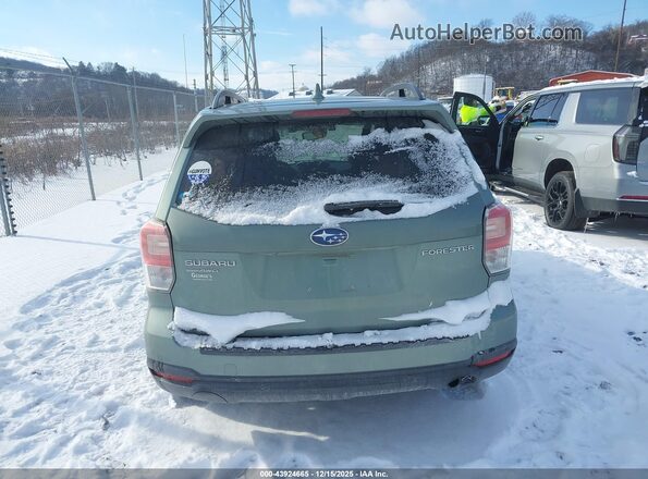 JF2SJARC0JH446338 2018 SUBARU FORESTER 2.5 Зеленый 