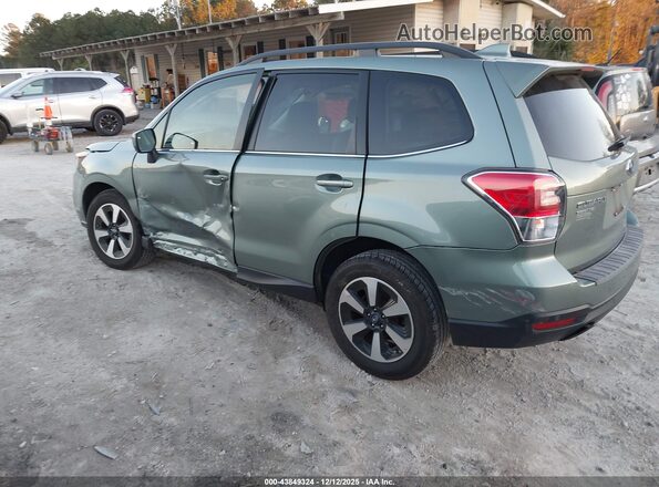 JF2SJARCXJH414643 2018 SUBARU FORESTER 2.5 Teal 