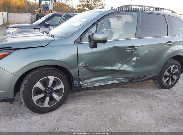 JF2SJARCXJH414643 2018 SUBARU FORESTER 2.5 Teal 