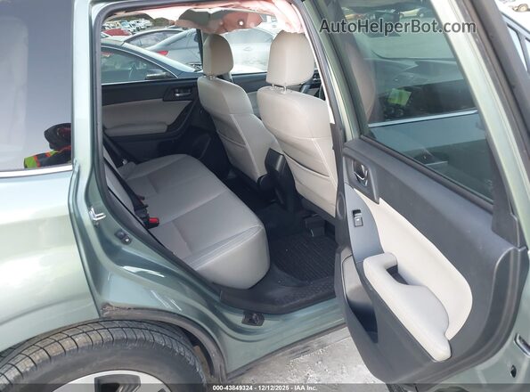 JF2SJARCXJH414643 2018 SUBARU FORESTER 2.5 Teal 
