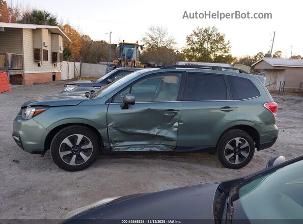 JF2SJARCXJH414643 2018 SUBARU FORESTER 2.5 Teal 