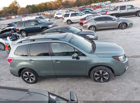 JF2SJARCXJH414643 2018 SUBARU FORESTER 2.5 Teal 