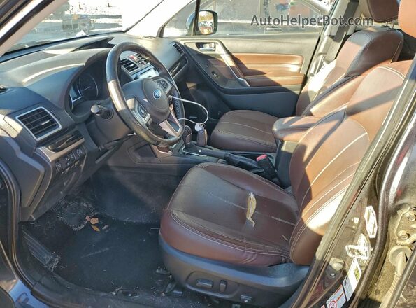 JF2SJATC0HH504998 2017 SUBARU FORESTER 2.5I TO Gray 