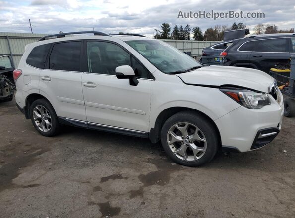 JF2SJATC1HH532910 2017 SUBARU FORESTER 2.5I TO White Delantero derecho