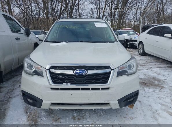 JF2SJATC4HH513882 2017 SUBARU FORESTER 2.5I TO Белый Вид щитка приборов