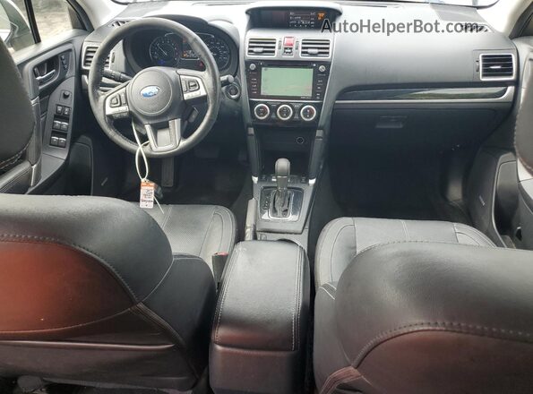 JF2SJAWC0HH447407 2017 SUBARU FORESTER 2.5I TO Серебряный Вид панели приборов