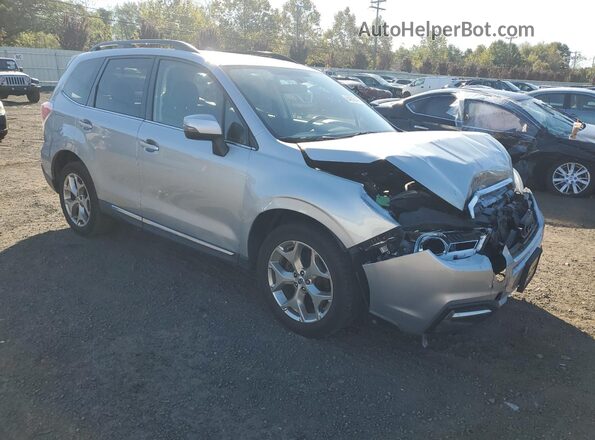 JF2SJAWC0HH525149 2017 SUBARU FORESTER 2.5I TO Silver Przód prawy