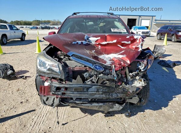 JF2SJAWC2HH546438 2017 SUBARU FORESTER 2.5I TO Red 