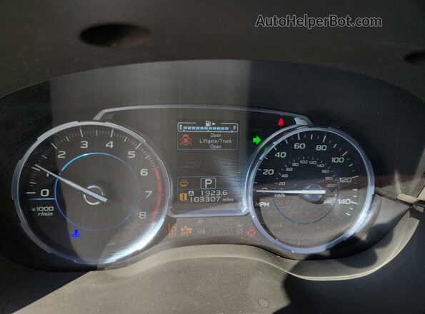 JF2SJAWC2JH404158 2018 SUBARU FORESTER 2.5I TO Gray 