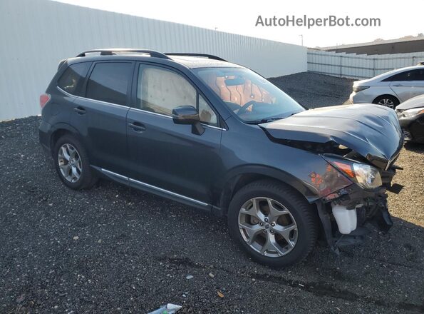 JF2SJAWC3HH596880 2017 SUBARU FORESTER 2.5I TO Gray Przód prawy