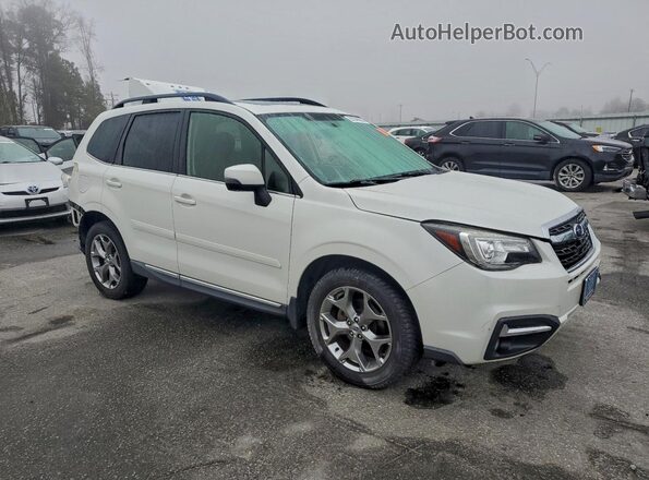 JF2SJAWC5HH496957 2017 SUBARU FORESTER 2.5I TO Белый Передняя правая четверть