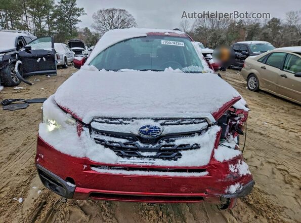 JF2SJAWC8HH473396 2017 SUBARU FORESTER 2.5I TO Red 