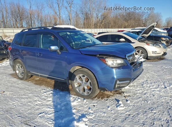 JF2SJAWCXHH423938 2017 SUBARU FORESTER 2.5I TO Синий Передняя правая четверть