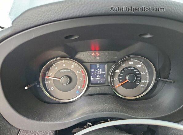 JF2SJGEC6HH407109 2017 SUBARU FORESTER2. Blue Instrument cluster view