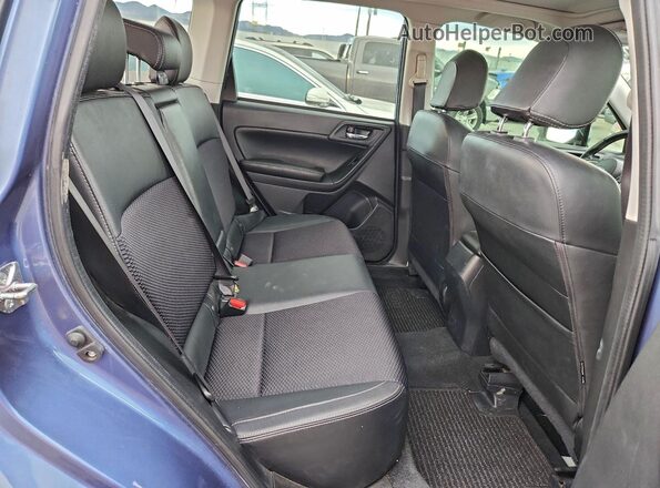 JF2SJGEC6HH407109 2017 SUBARU FORESTER2. Blue Rear seats view