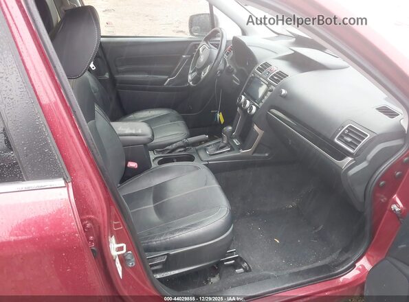 JF2SJGTC0HH447401 2017 SUBARU FORESTER2. Red Սալոնի դիմացի տեսք