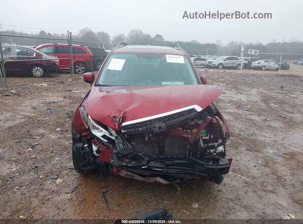 JF2SJGTC0HH447401 2017 SUBARU FORESTER2. Red Սալոնի հետևի տեսք