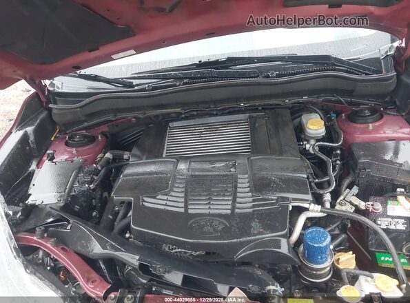 JF2SJGTC0HH447401 2017 SUBARU FORESTER2. Red Հետևի տեսք