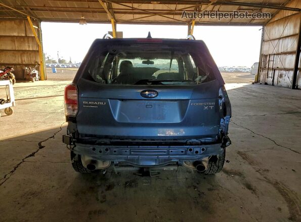 JF2SJGTC3HH425456 2017 SUBARU FORESTER2. Blue უკანა ხედი