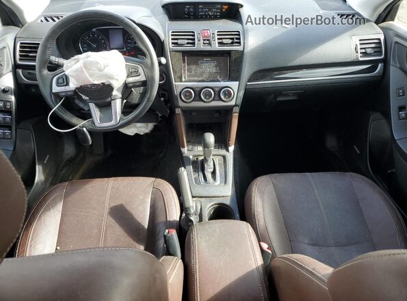 JF2SJGTC8HH439174 2017 SUBARU FORESTER2. Black Вид панелі приладів