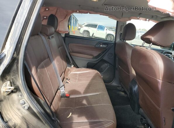 JF2SJGTC8HH439174 2017 SUBARU FORESTER2. Black Вид задніх сидінь