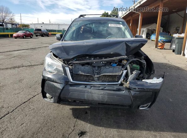 JF2SJGTC8HH439174 2017 SUBARU FORESTER2. Black Вид спереду
