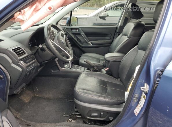 JF2SJGTCXHH462018 2017 SUBARU FORESTER2. Blue Front interior view