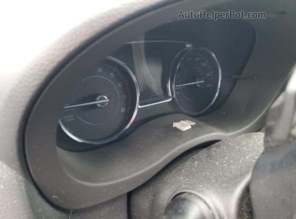 JF2SJGTCXHH462018 2017 SUBARU FORESTER2. Blue Instrument cluster view