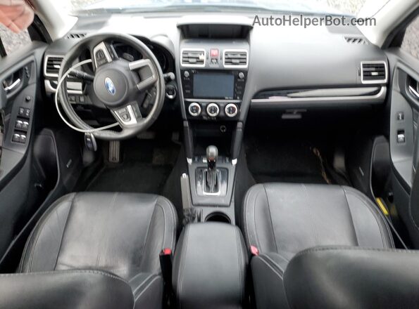 JF2SJGTCXHH462018 2017 SUBARU FORESTER2. Blue Dashboard view