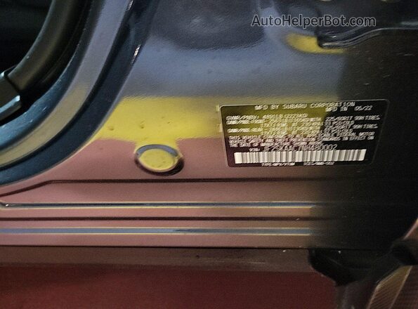 JF2SKAAC7NH480002 2022 SUBARU FORESTER  