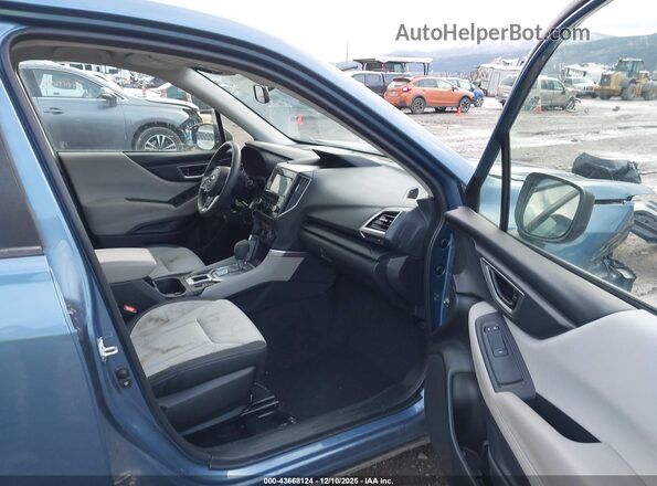 JF2SKAAC8NH490442 2022 SUBARU FORESTER Blue Вид салону спереду