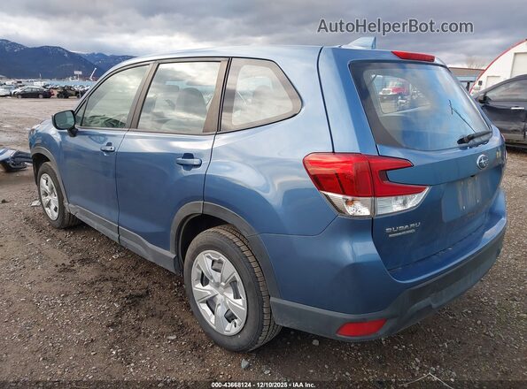 JF2SKAAC8NH490442 2022 SUBARU FORESTER Blue Задня ліва чверть