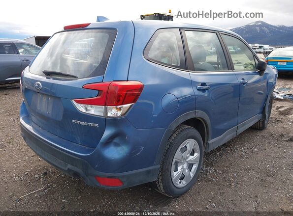 JF2SKAAC8NH490442 2022 SUBARU FORESTER Blue Задня права чверть