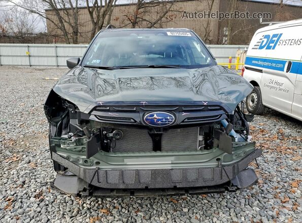 JF2SKABC0RH484557 2024 SUBARU FORESTER Зеленый Вид спереди