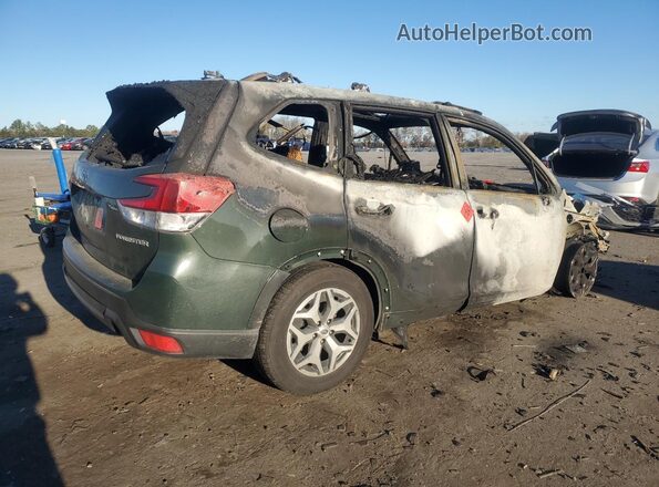 JF2SKACC2RH487667 2024 SUBARU FORESTER Зеленый Задняя правая четверть