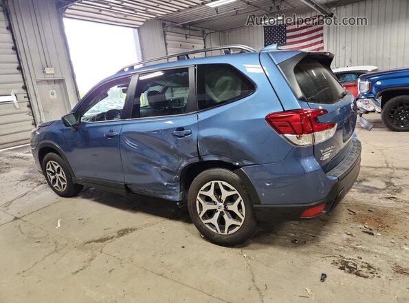 JF2SKAEC4NH474023 2022 SUBARU FORESTER Blue Задня ліва чверть