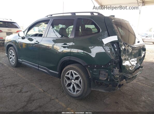 JF2SKAEC4NH507568 2022 SUBARU FORESTER Green Tył lewy