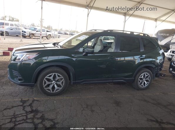 JF2SKAEC4NH507568 2022 SUBARU FORESTER Green 