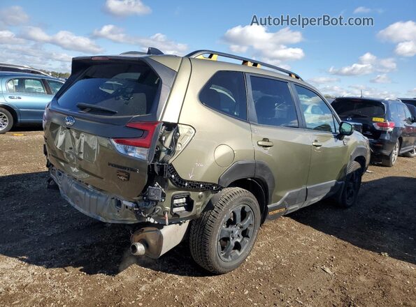 JF2SKAJC2RH500095 2024 SUBARU FORESTER Green Tył prawy