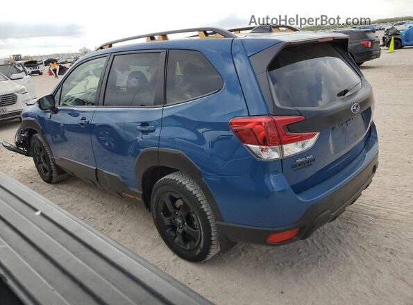 JF2SKAJC5RH431659 2024 SUBARU FORESTER Blue Trasero izquierdo