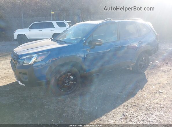 JF2SKAJC5SH400515 2025 SUBARU FORESTER Синий Передняя левая четверть