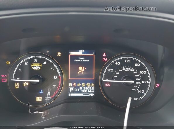 JF2SKAJC6RH422209 2024 SUBARU FORESTER Gray Widok tylnych siedzeń