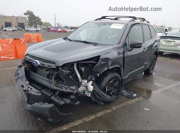 JF2SKAJC6RH422209 2024 SUBARU FORESTER Gray Widok z przodu