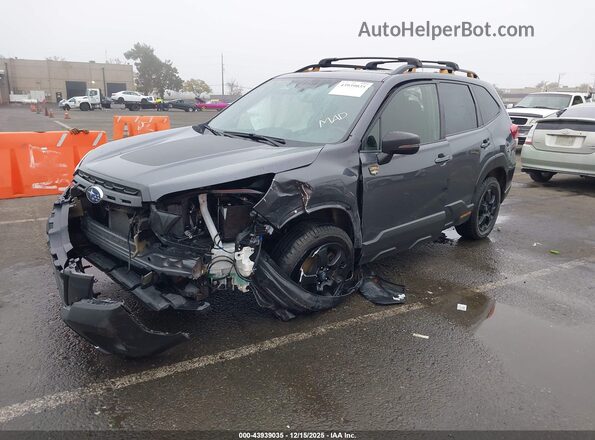 JF2SKAJC6RH422209 2024 SUBARU FORESTER Gray Przód lewy