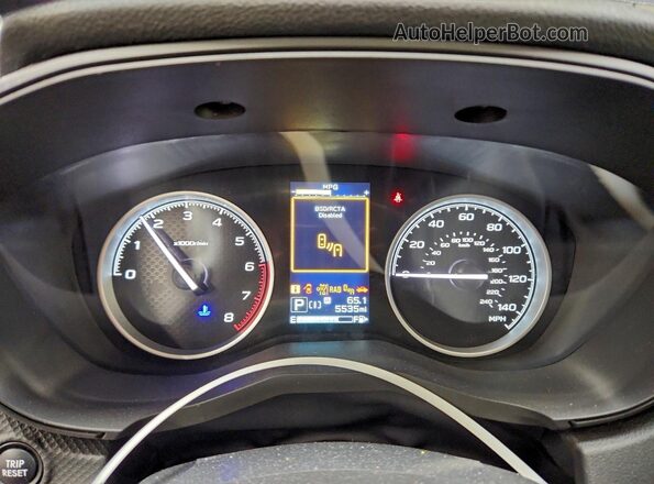 JF2SKALC0RH428987 2024 SUBARU FORESTER Серый Вид щитка приборов